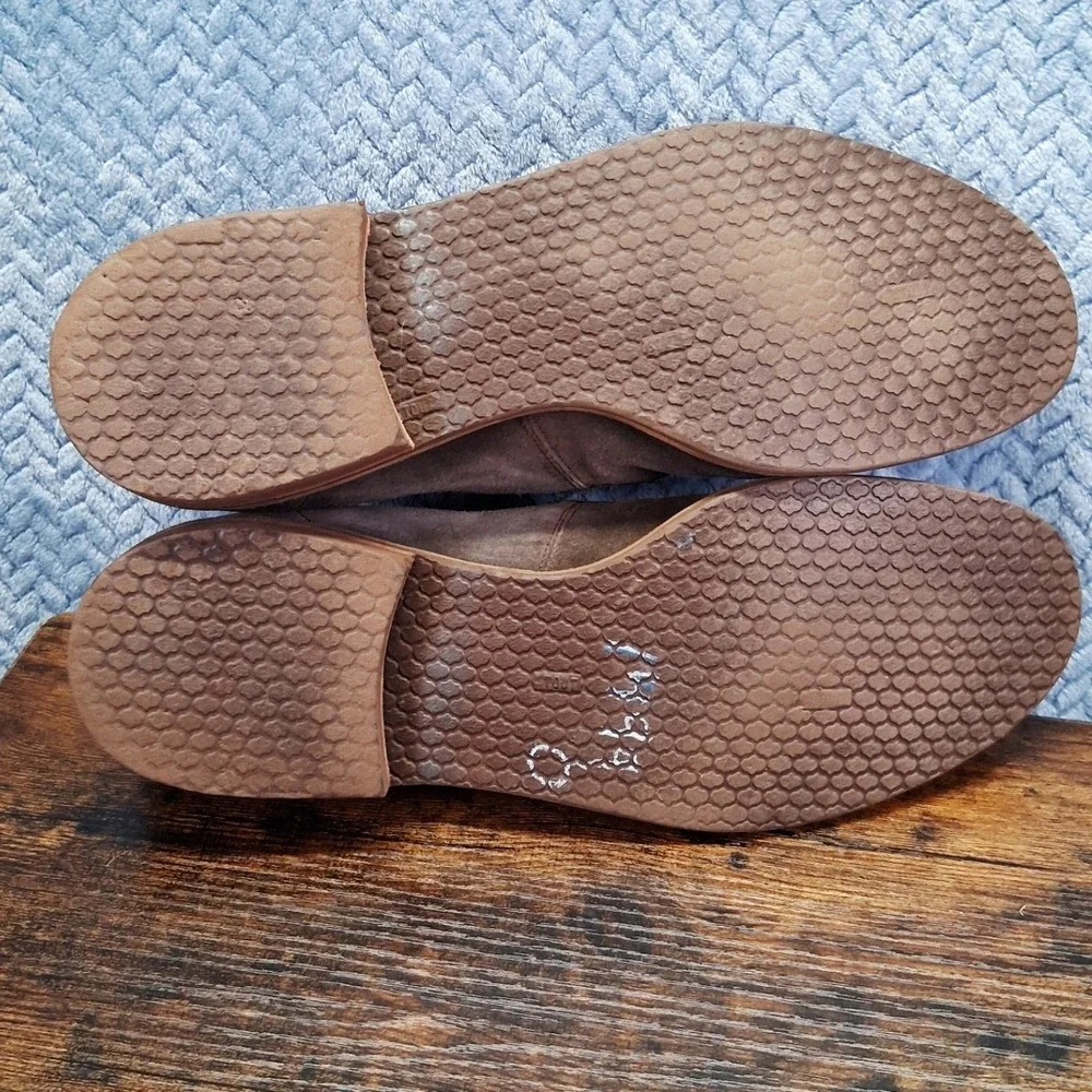 7 For All Mankind Mens Brown Suede Leather Chukka Boots SJ400111 Size 13 US